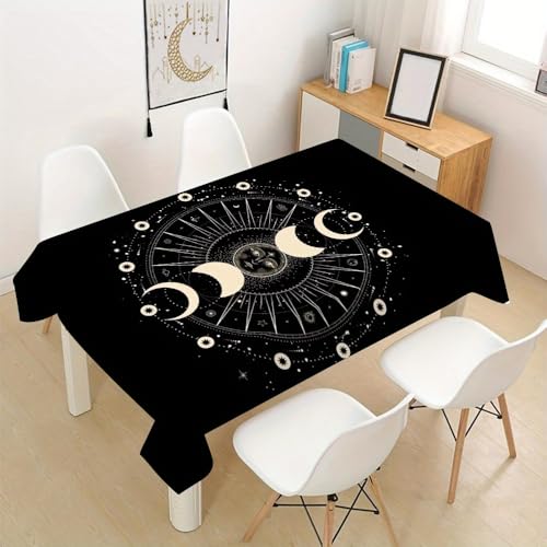 �e�[�u���N���X ���� �h�����H �h�� table cloth �����萯�} �����V�̖� �_�郋�[���� �h�� ����h�~ �ϋv �p�[�e�B�[�p �ƒ�p �Ɩ��p (55in×71in/140*180cm,White)