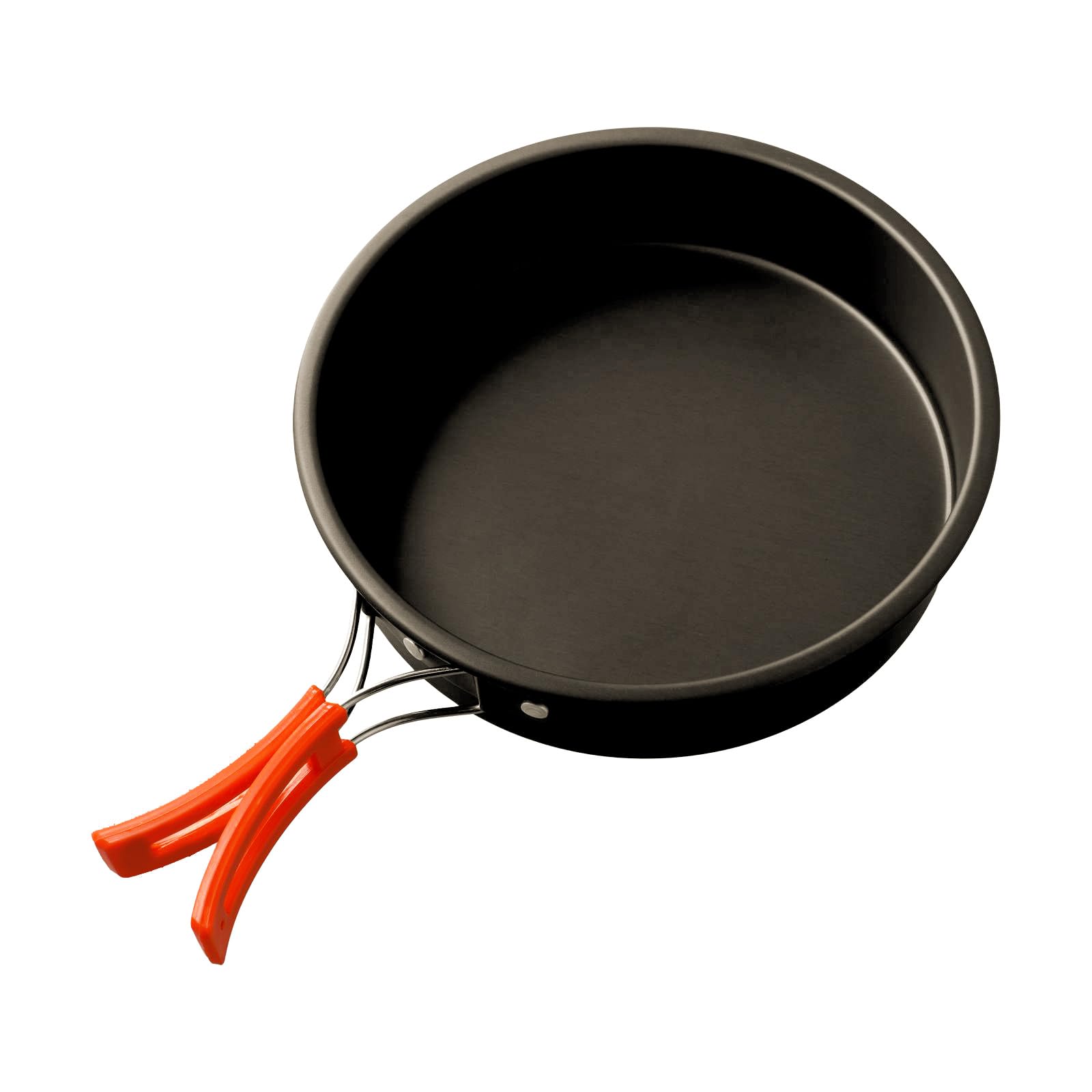 Outdoors Fry Pan,Camping Pan,Camping Cookware,Nonstick Frying Pan For Camping, Alumina Cooking Pan For Backpackers(Small)