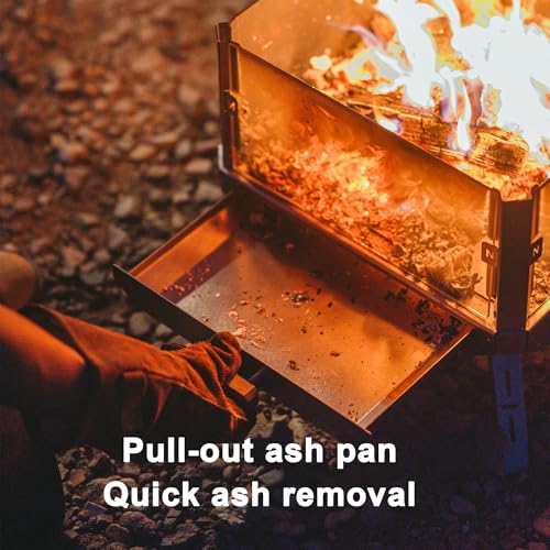 Poêle à bois multifonction Naturehike de camping pliant et portable - 6