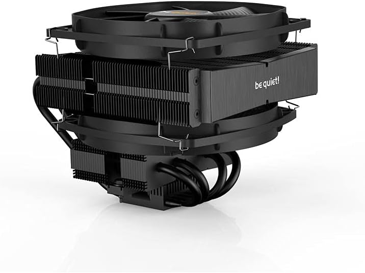 be quiet! Dark Rock TF 2 230W TDP CPU Cooler | Intel 1200 2066 1150 1151 1155 2011-3 Square ILM | AMD AM4 AM3+ | Black | BK031