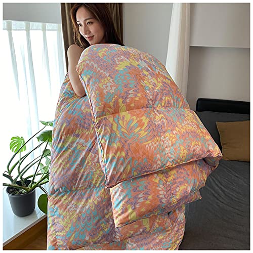 Couette coton silencieux très doux moelleuse lit double 220x240 H - 2
