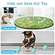 Adiwo Interaktives Katzenspielzeug Bälle, 2 In 1 Katzenmatte Katzenspielzeug USB Rechargeable Elektrisch Katzenball Simuliertes Interaktives Katzenball Jagd Katze Matte Spielzeug Katzenspielzeug