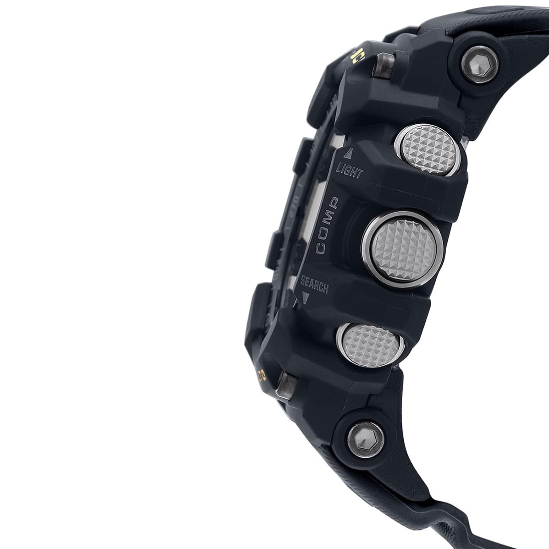 lateral view of the Casio G-Shock GG-1000-1ADR watch showing buttons