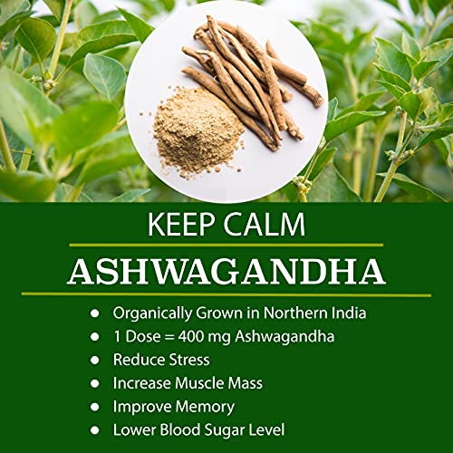 Organic Vegan Super Greens Capsules with Ashwagandha - Immune Support with All Natural Whole Food Nutrients Chlorella, Moringa, Spirulina, Turmeric, Kale. Improve Digestion, Boost Energy - Detox Pills - Image 4