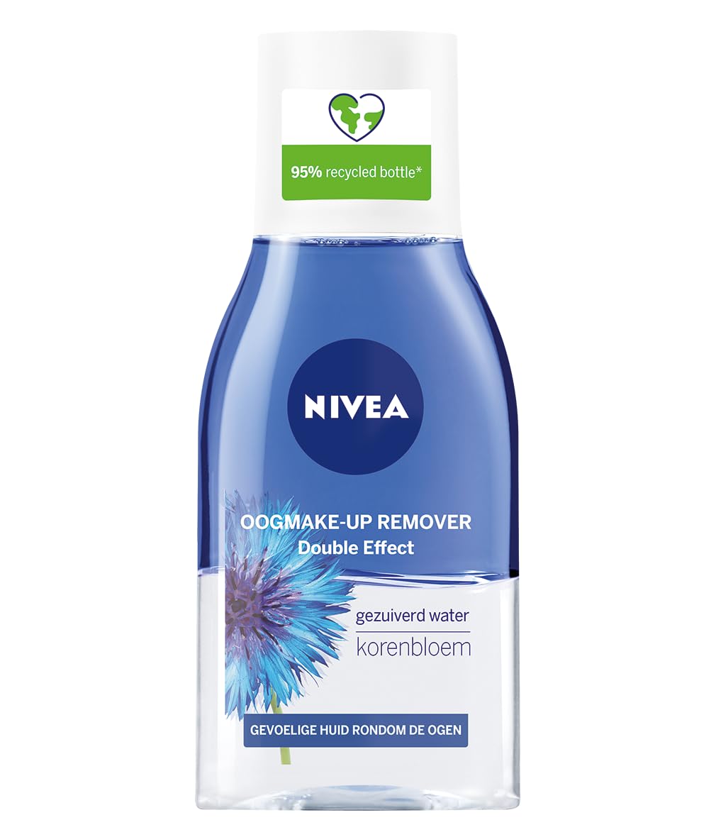 Nivea Eye Make-Up Remover Cornflower 12x125ML