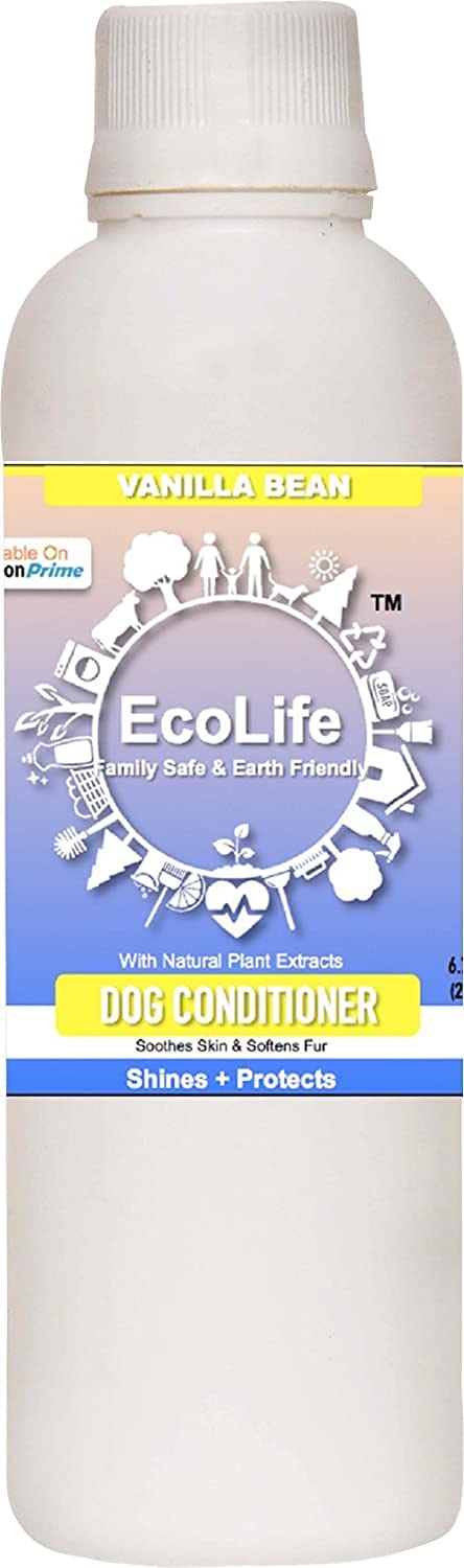 CEROECOLIFE 100% Natural Dog Conditioner, Vanilla Bean (200ml)