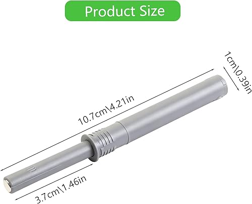 Miniatura 2 de Paquete de 10 cierres magnéticos de presión para puerta de gabinete, cierres de presión para gabinetes, cierre magnético de gabinete, para armario,