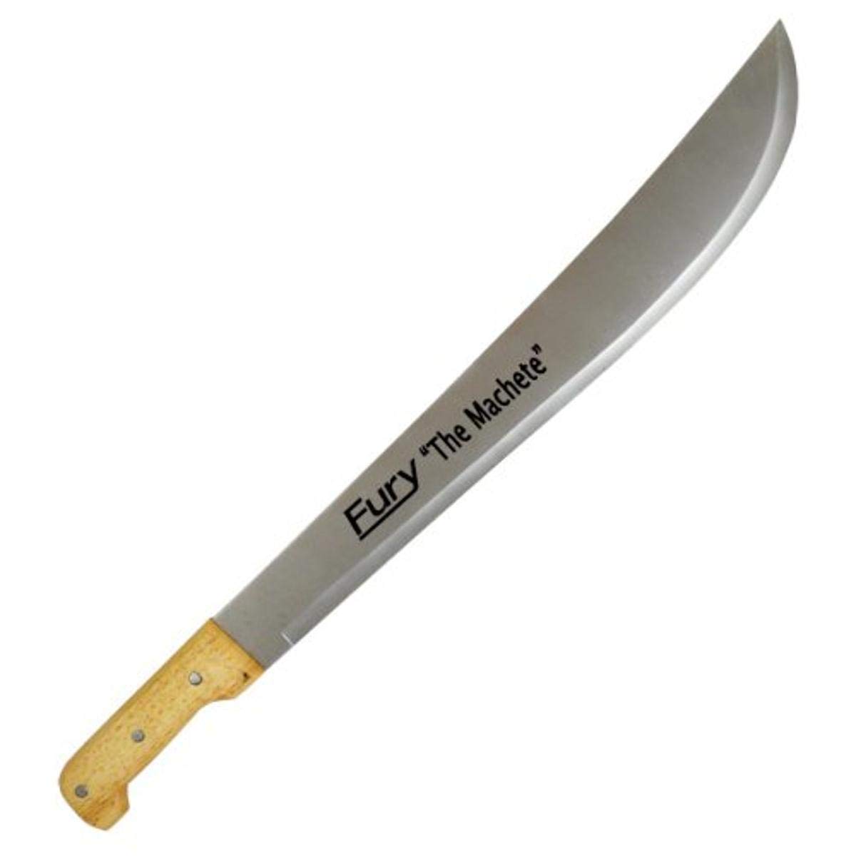 FURY "The Machete" with Full Coverage Nylon Sheath, 23-Inch