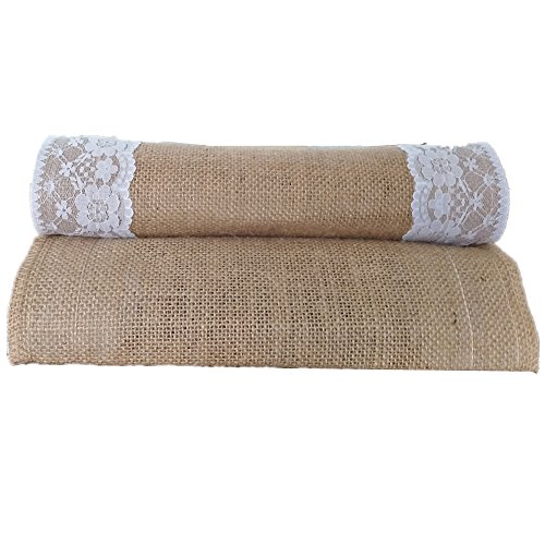 Burlap Table Runners 12 Inch X 108 Inch Rustic Wedding Decoration Table Runner Kitchen Table Runner Thanksgiving Easter Baby