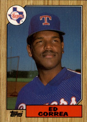 Amazon.com: 1987 Topps Baseball Card #334 Ed Correa : Collectibles