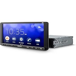 Pantalla Coche Apple Carplay Sony XAV-AX8050D - Reproductor para Coche (Apple CarPlay, Bluetooth y NFC, Pantalla táctil de 8.95", Control por Voz, Extra Bass, Siri Eyes Free y Potencia de 55W x 4, Sonido DSO) Negro