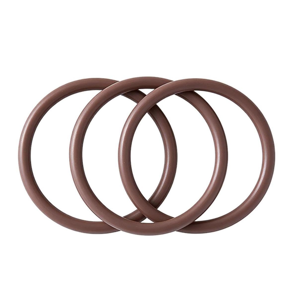 1 szt. Brązowy fluoroelastomer O-ring, 3,1 x 883,8 x 890 mm