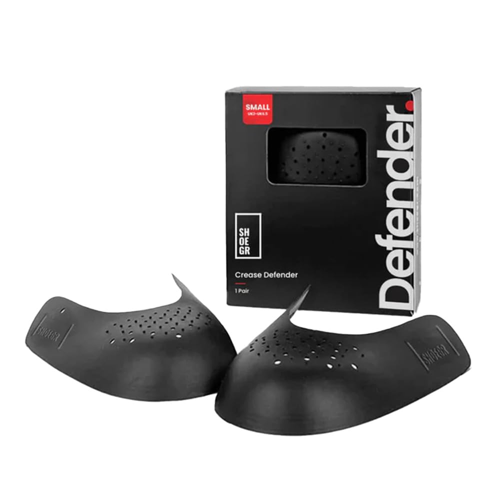 SHOEGR Crease Protector | Defender Flexible Anti Crease Toe Box Guard Insert | Breathable Shoe Crease Protector For Sneakers | Easy Wash with Crease Protection For Daily Sneaker Use