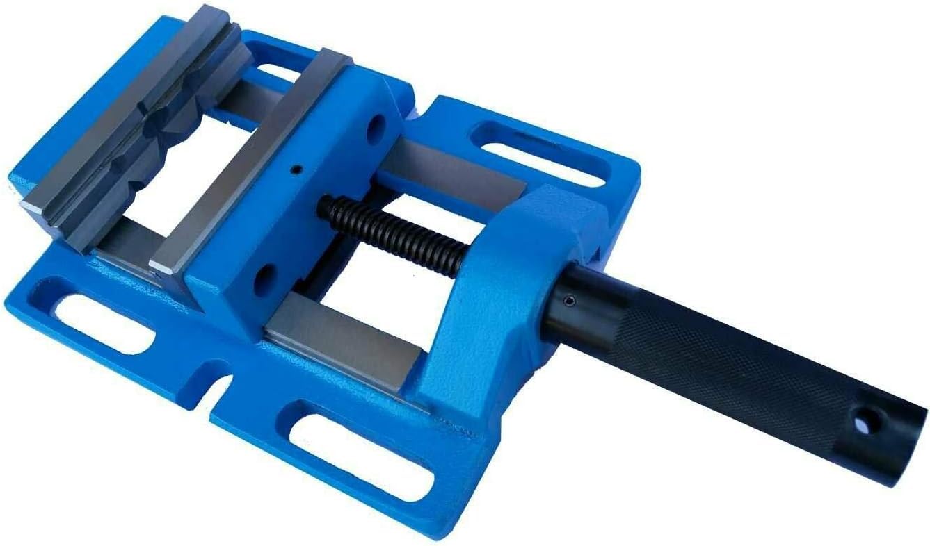 Étau professionnel 100 mm SG Fer 3 voies incassable pour serrage de précision