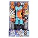 Space Jam 2 : A New Legacy Official Collectable Large 31cm Articulated Action Figure : LeBron James avec le maillet ACME, le bloqueur, le ballon de basket et les accessoires Basket Boom.