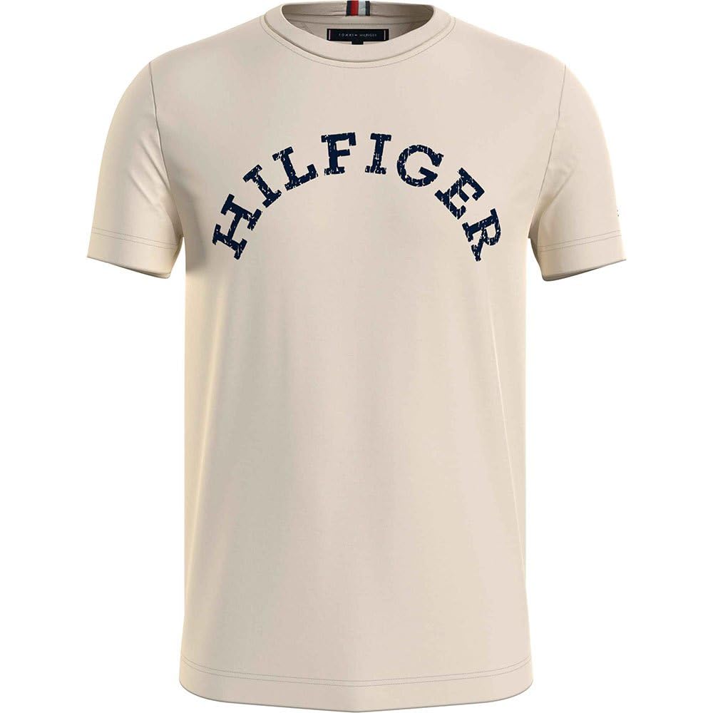 Tommy Hilfiger Hombre Camiseta Manga Corta Cuello Redondo