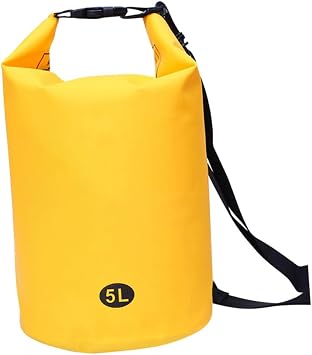 PVC Inflatable Bag Swim Buoy for Kayaking Boating Fishing and Camping Durable Mesh Fabric Gear Storage for Outdoor Adventures