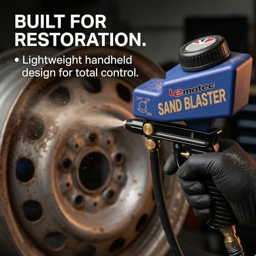 LE LEMATEC Sand Blaster Gun Kit