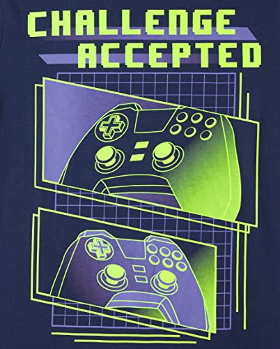 The Children's Place Boys' Gamer Short Sleeve Graphic T-Shirts,multipacks2