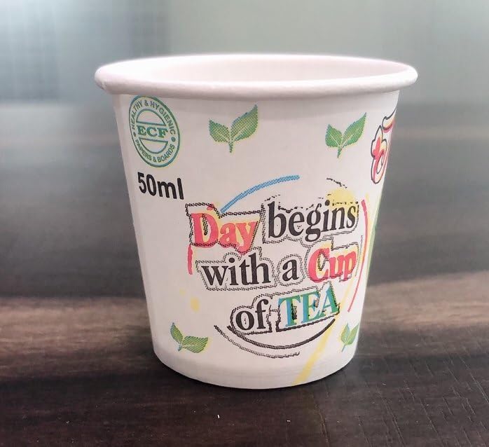 Paper Cup- 50ml | Disposable Paper Cup | Dining Solution | (Pack of 100)