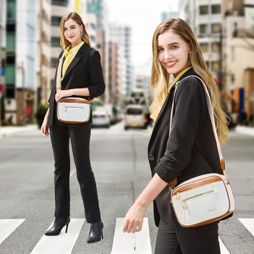 Image of Crossbody Purse for Women Small Crossbody Bags Trendy Vegan Leather with Adjustable Shoulder Straps Gift for Mother Wife Mom