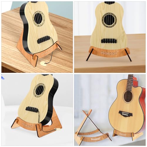 SAFIGLE Support De Guitare Support De Guitare En Bois Support De Support De Ukulélé Support De Ukulélé Guitare Support Xl-Frame Support D’instrument Rack Présentoir Pour Basse Violon - Les Beatles, Paul McCartney, John Lennon, RIngo Starr, George Harrison SAFIGLE Support De Guitare Support De Guitare En Bois Support De Support De Ukulélé Support De Ukulélé Guitare Support Xl-Frame Support D'instrument Rack Présentoir Pour Basse Violon – Image 6