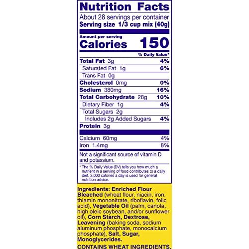 Image of Betty Crocker Bisquick Original Pancake & Baking Mix, 20 oz (Pack of 2)