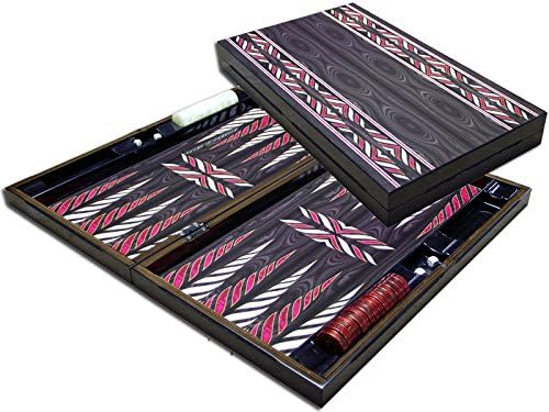 Trendy Serisi Yenigun Backgammon - Tablero de backgammon de madera turca 500-2