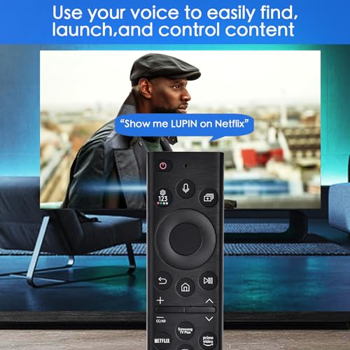 Vivcase Replacement For Samsung Smart Tv Remote,Voice Control Compatible With 2022 Bn59-01385A,For Most 2018 To 2022 Smasung Crystal Uhd Qled The Frame Qled 4K 8K Smart Tvs thumb #4
