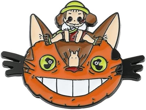 Miniatura 3 de Juego de pines esmaltados de anime, divertidos broches para mochilas, chaquetas, insignias de solapa de dibujos animados, pines estéticos de botón a