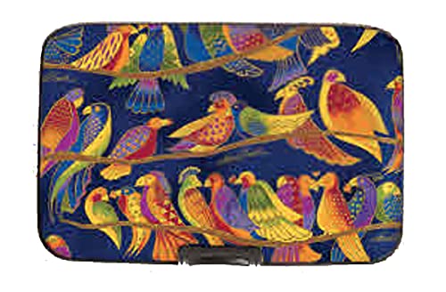 Monarque RFID Secure Armored Wallet Laurel Burch Collection (Songbirds)