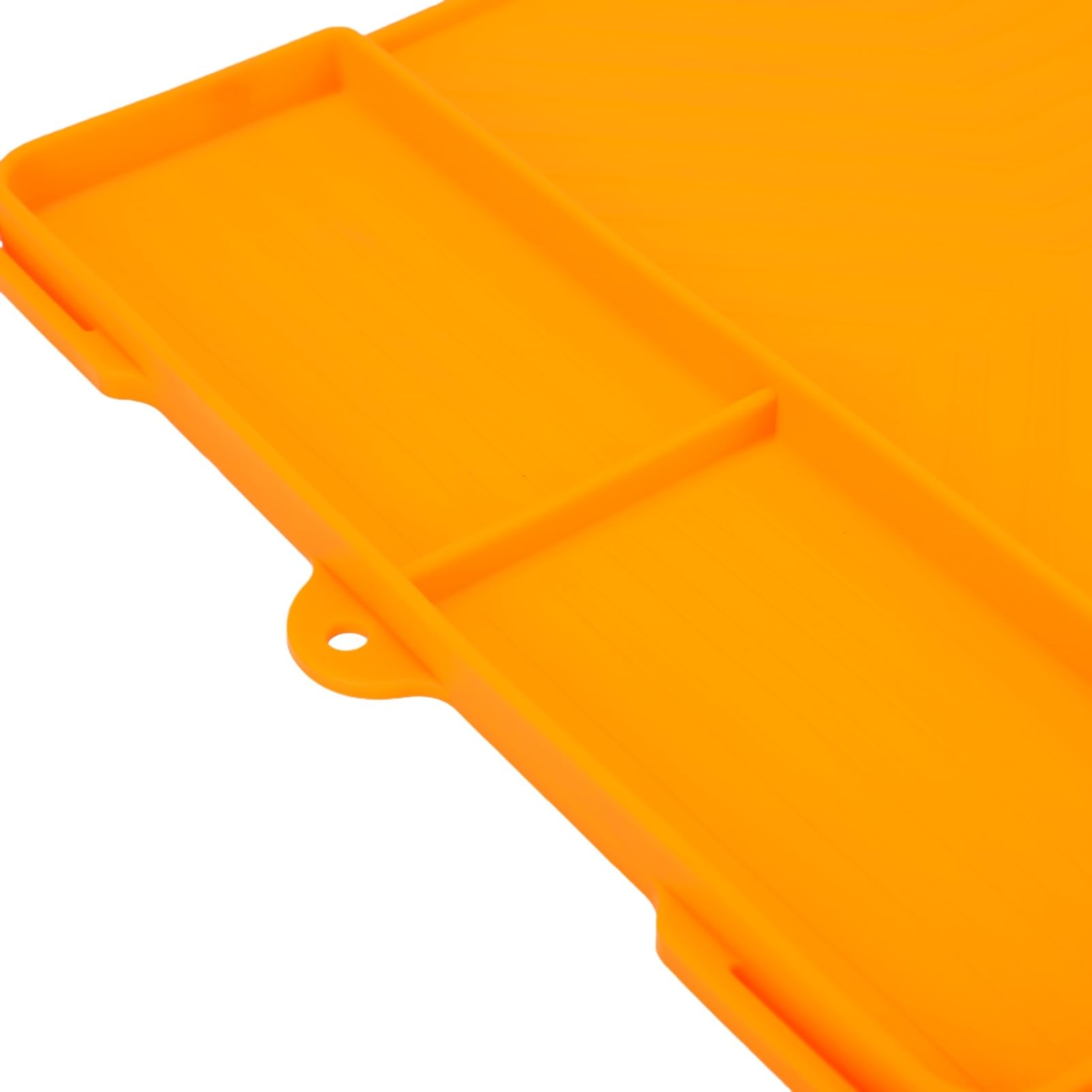 Fdit Porta Spatola in Silicone per Piano Cottura, Mensola Laterale Termoresistente per Barbecue, Organizer da per Griglia Flat Top, Ripiano per Utensili da Forno