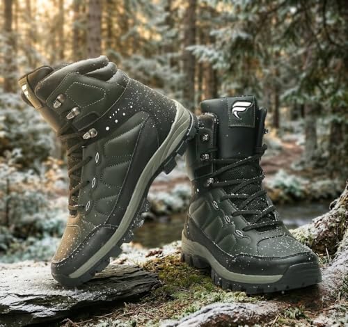 Image of STORM Men's High-Top Comfort Stylish Fashion Hiking Trekking Outdoor Biker Sporty Ankle Boots