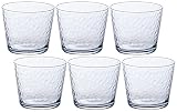 アデリア(ADERIA) グラス クリア キュラソー フリーカップ 220ml 6個セット 日本製 B-6415