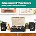 Electrohome Berkeley 2.0 Stereo Powered Bookshelf Speakers with Built-in Amplifier and 3