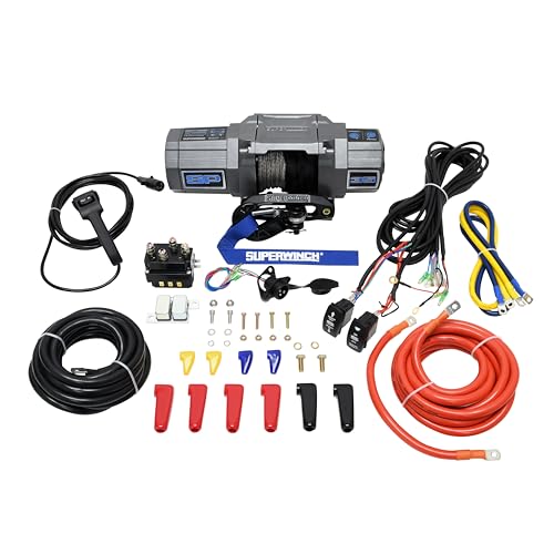 Superwinch SP 35, capacidad 3500 lb, kit 12V miniatura 4