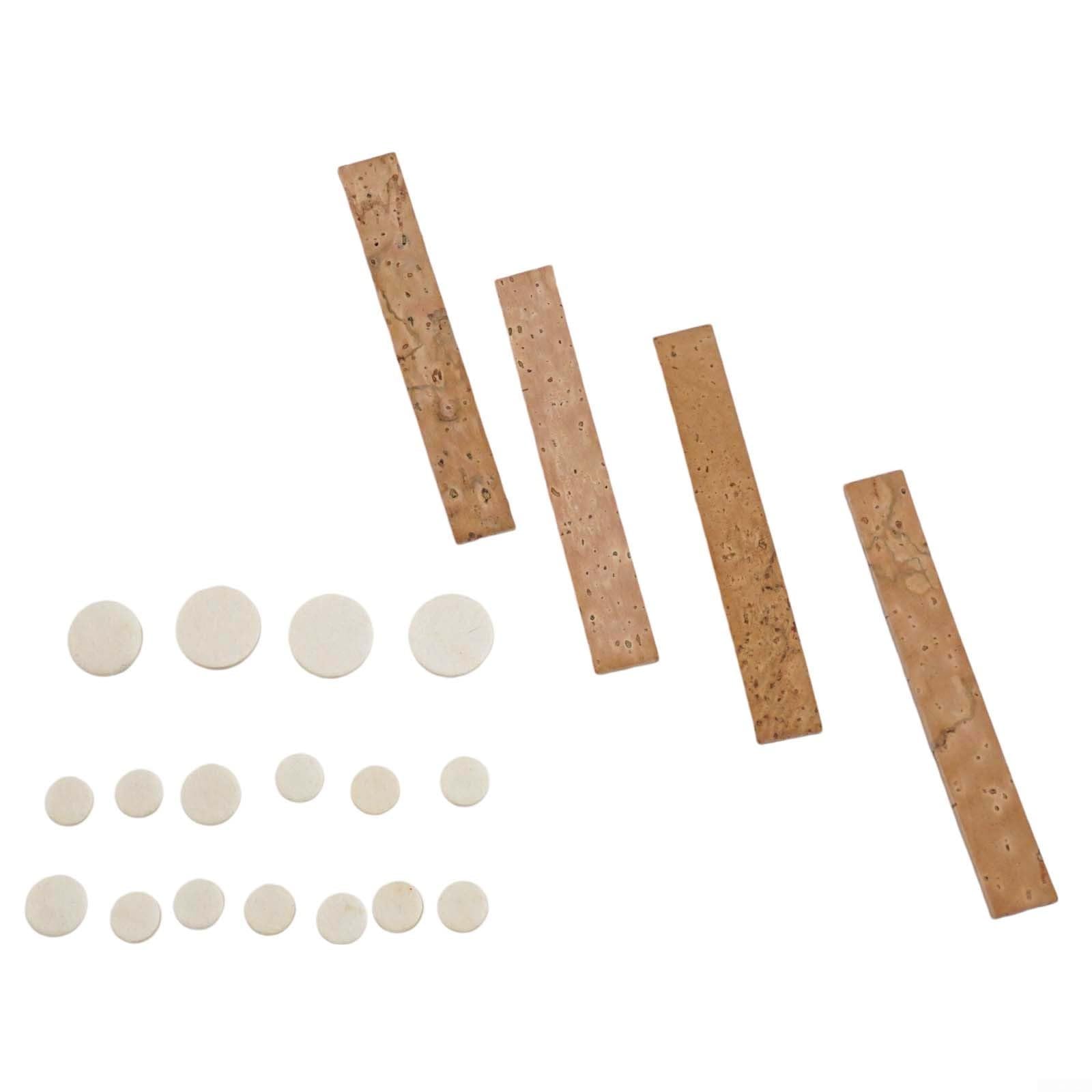 Kit de reparación de clarinete que incluye tornillos de repuesto y resortes para restauración de mecanismo de llave de clarinete Sib