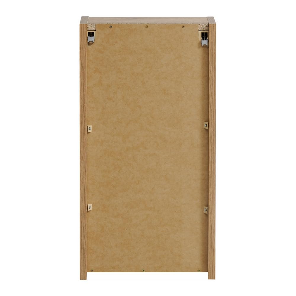 Lomadox Armoire murale de salle de bain, 30 cm, chêne