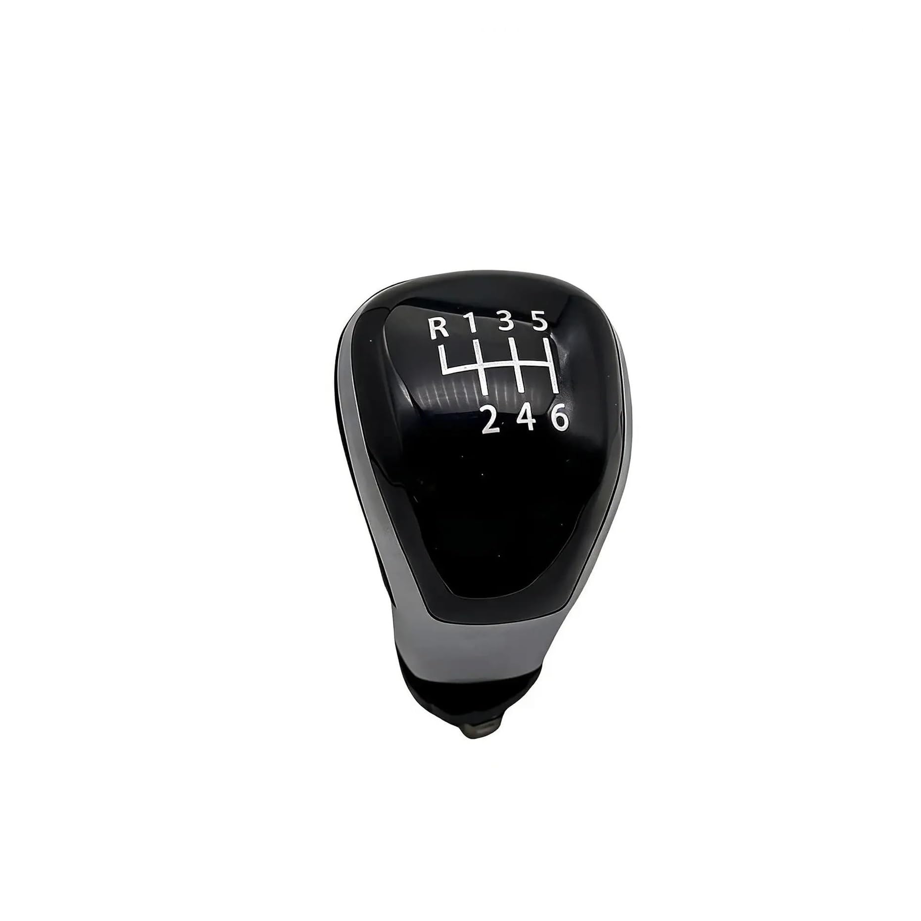 Ahrpkamerd One Color Gear Shift Knob 1Pcs 5 6 Speed Car Shift Gear Knob Lever 12Mm For A4 B6 B7 B8 A6 A3 Shift Knob(6 Speed)
