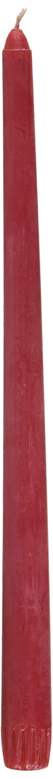 Candle-liteCOMPANY 0212854 Crimson Taper Candle, 12.5"