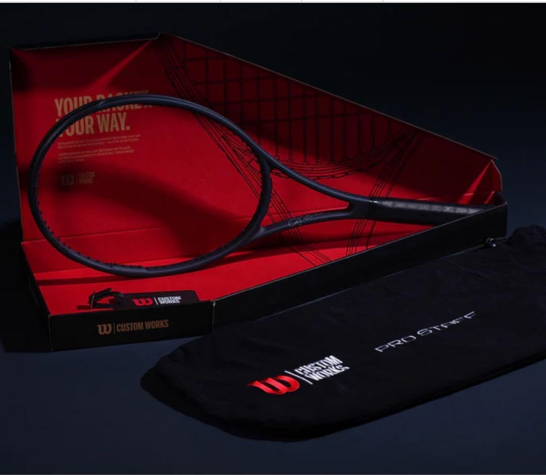 ウィルソン　PRO STAFF RF97 V13 カスタムG2 マット【限定】 値引き可 Wilson prostaff 97 v13 グリップ2 ウイルソン プロスタッフ