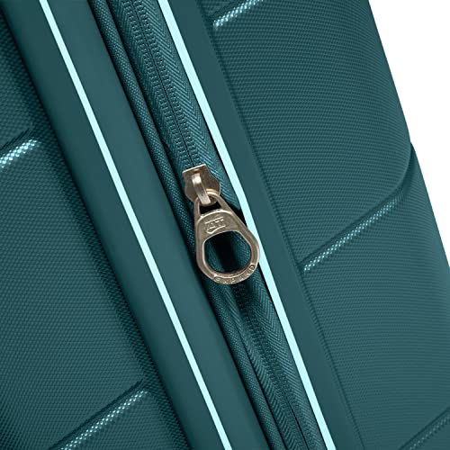 Image of American Tourister Stratum 2.0 Hardside Expandable Luggage with Spinners, Bright Teal, 2PC SET (Carry-on /Large)