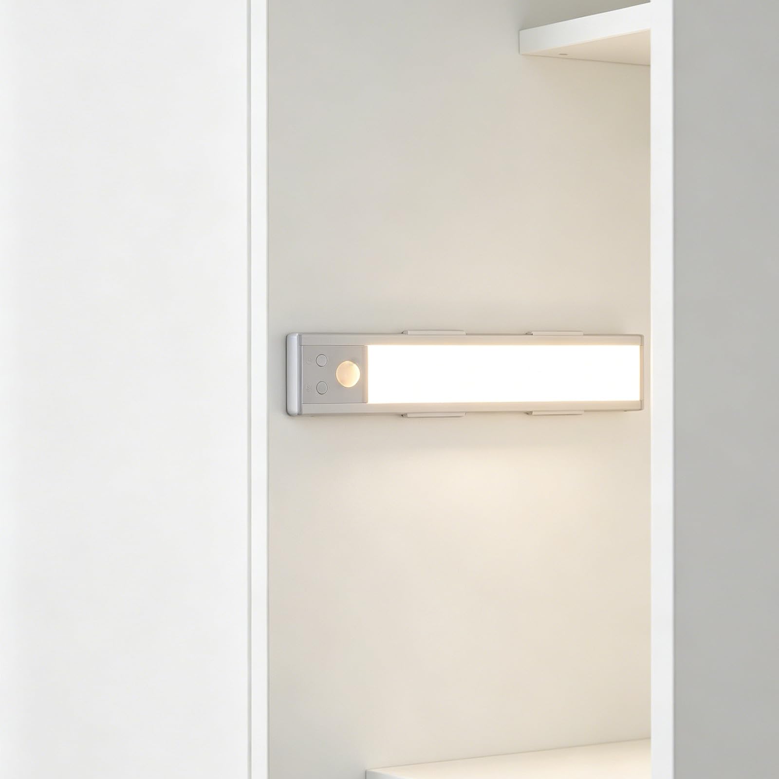 Cabilock 3er-pack Schrankleuchten mit Bewegungsmelder – Kabellose Unterbaubeleuchtung mit 3 Farbtemperaturen Und Dimmfunktion – Wiederaufladbare Led-lichtleisten mit Usb-c-anschluss für Küche,