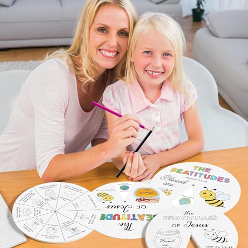 Cartes rotatives à colorier A1DIEE pour éviter les taches de feutre sur les mains