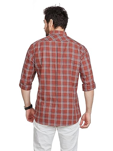 Image of BE ACTIVE Cotton Casual Checks Shirts for Men|| Casual Shirts for Men|| Mens Casual Shirts Full Sleeve