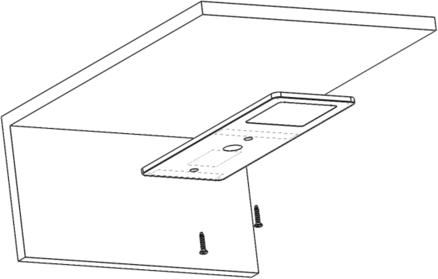 kalb | Faretto LED da incasso nero 5 W – molto piatto da cucina con funzione touch dimmer faretto da incasso faretto da incasso, a scelta: set da 2 pezzi bianco caldo