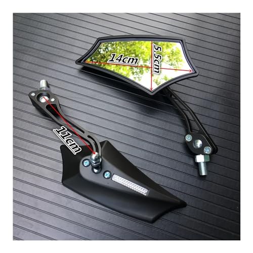 Espejo retrovisor para bicicleta eléctrica抗震防碎，解决空间狭窄难停车问题 6
