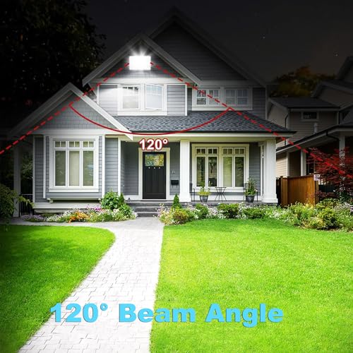 Focos LED exterior 200W de 20000LM con protección IP66 impermeables para casa 2