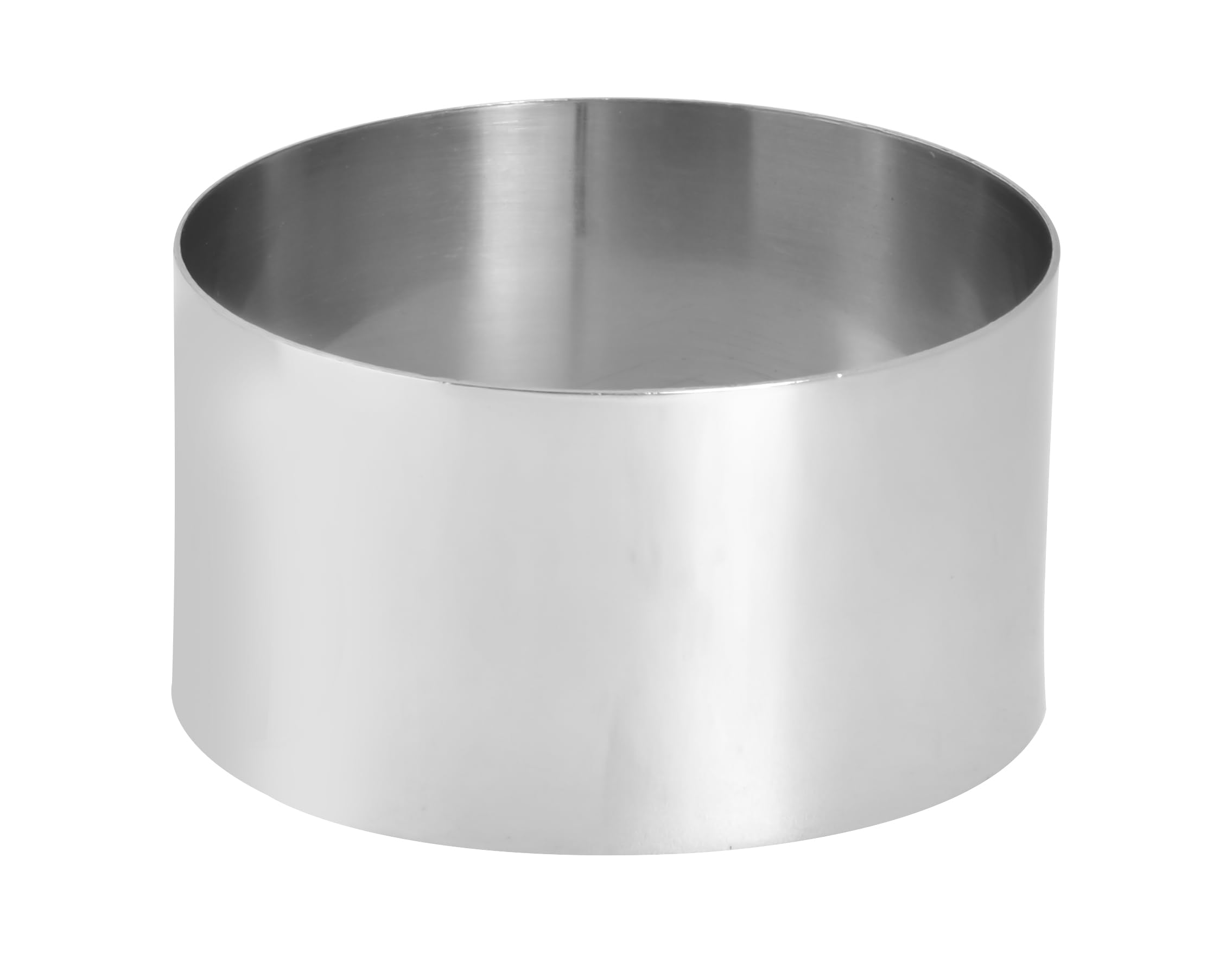 METRO Professional Coppapasta rotondo, acciaio inox 18/0, Ø 10 x 4.5 cm, 6 pezzi, ideale per uso professionale