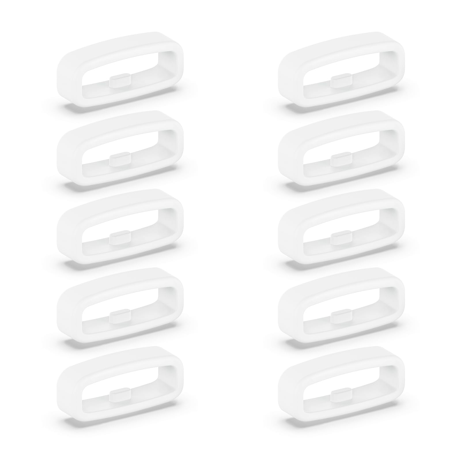 10 Fermagli In Silicone Per Cinturino Orologio – Misure 18mm, 20mm, 22mm – Morbidi, Antiscivolo E Facili Da Montare – Nero, Bianco, Blu, Grigio, Rosso, Star-Light